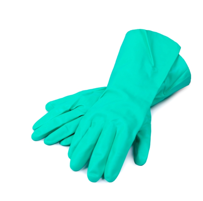 [SG-0031] Acid & chemical resistance nitrile gloves (Made in China)