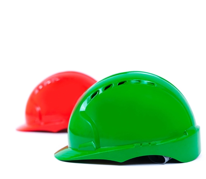 [SH-003] Jsp Vented Helmet with Slip Ratchet
