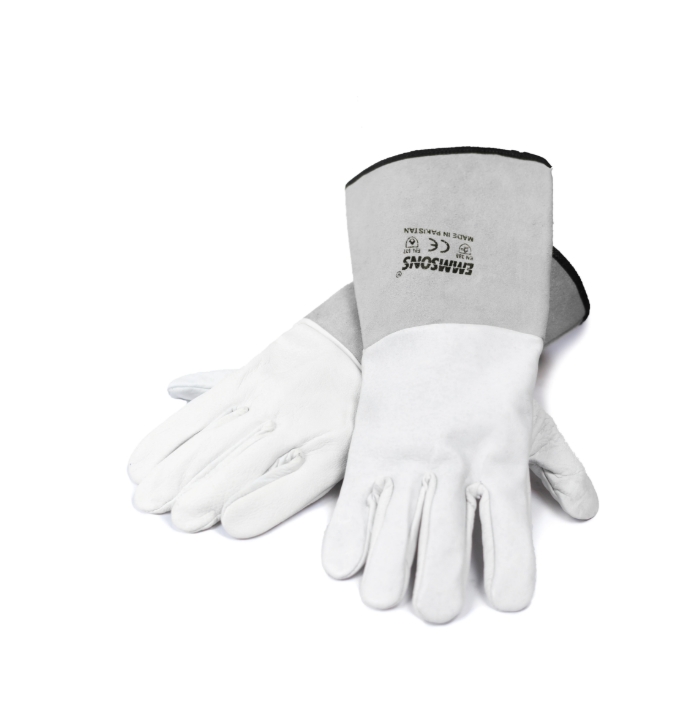 [SG-09] Argon welding gloves (Goat skin leather + cow leather)