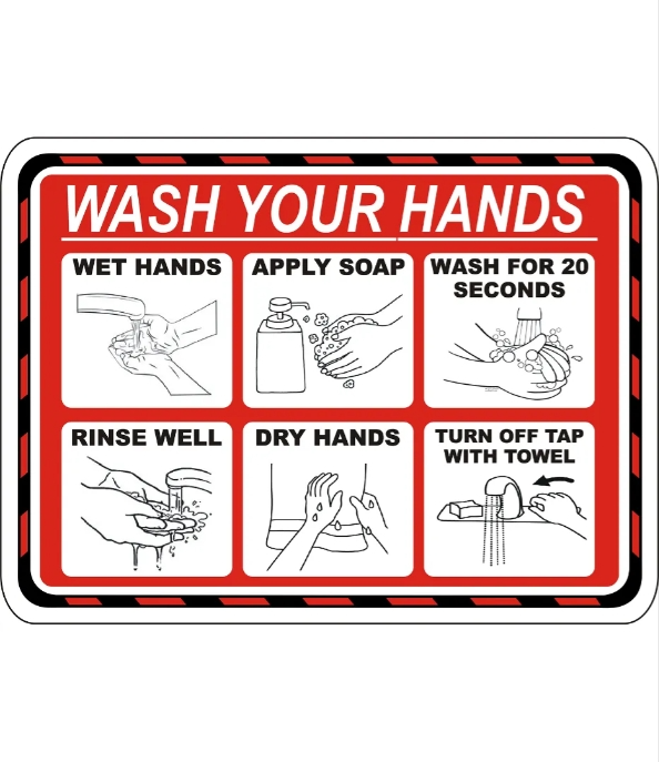 [SG-94] Wash Your Hands Sign
