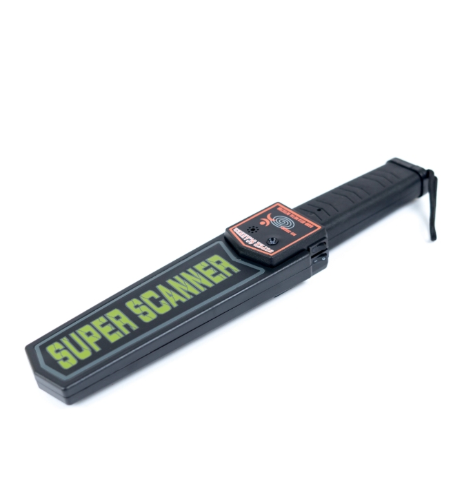 [MD-001] Super Scanner Hand Held Metal Detector MD-3003B1 High Sensitivity Handset