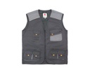 [VW-G003] Worker's Vest, Pc Fabric (Front 8 pocket)